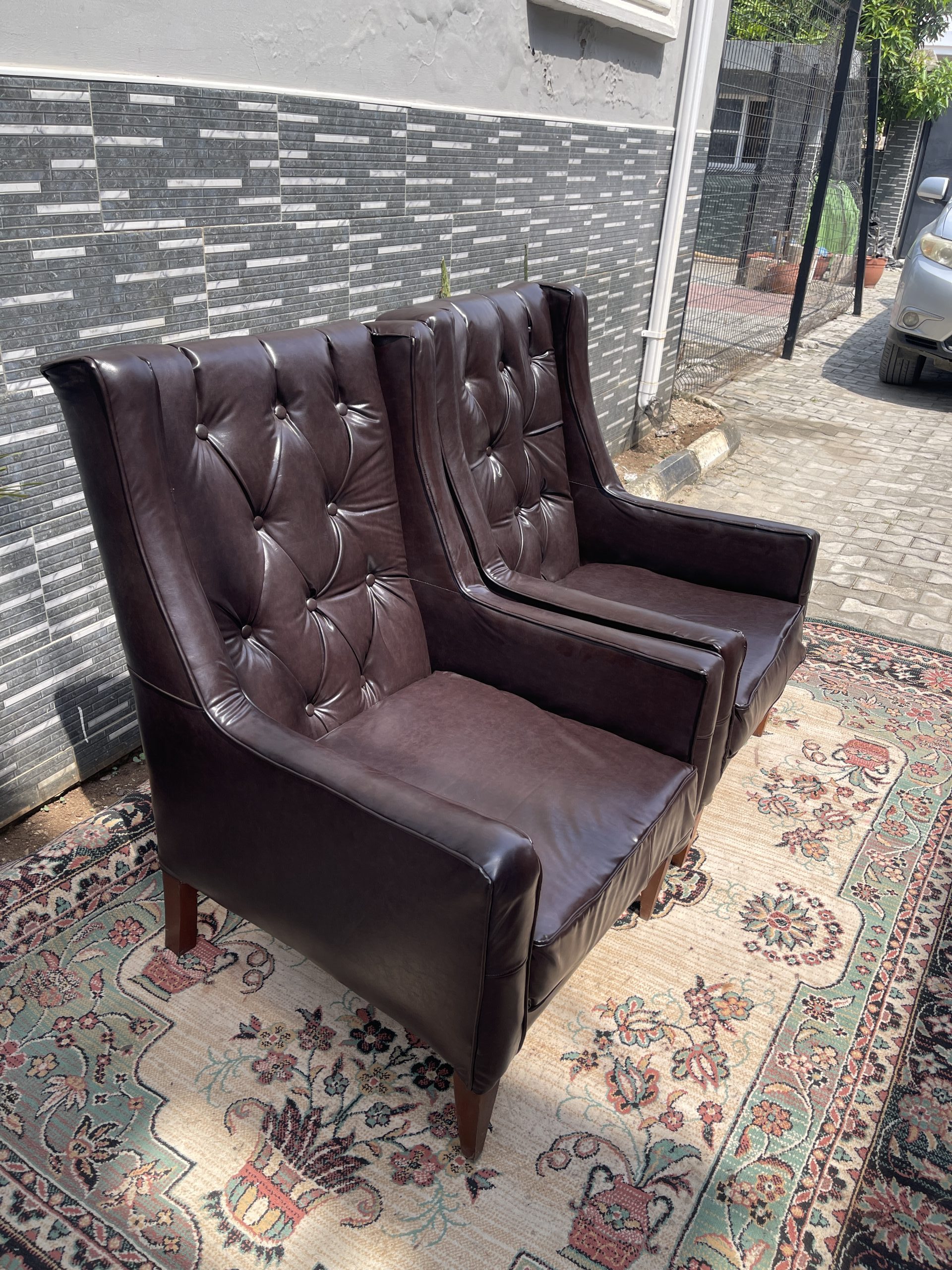 Brown Leather Chair