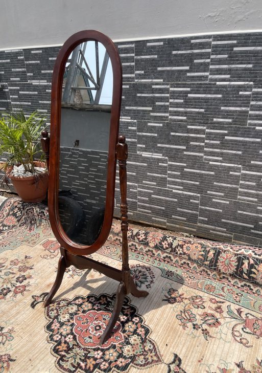 Brown Standing Mirror / Cheval Mirror