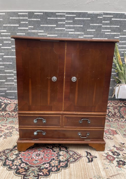Brown Vintage Shelf / Cabinet