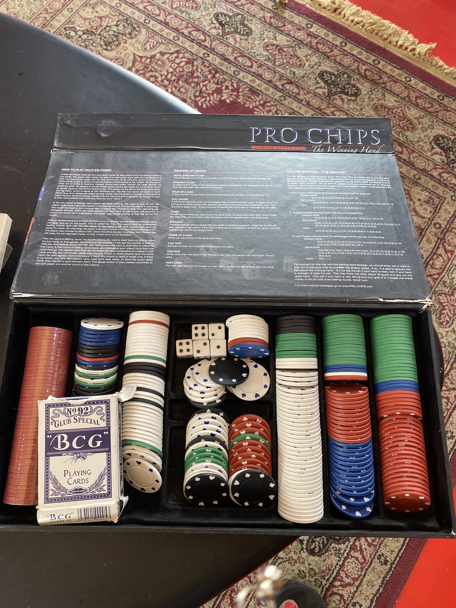 Professional Aluminium Poker Chips & Case