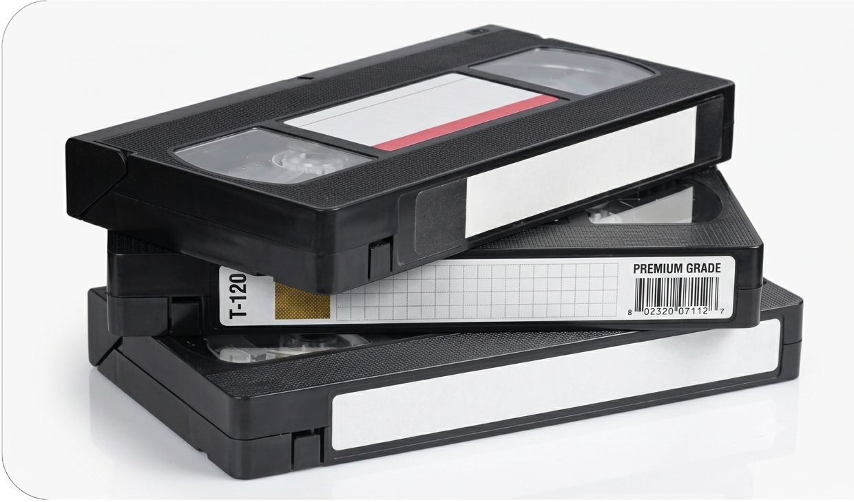 VHS Cassette Tapes