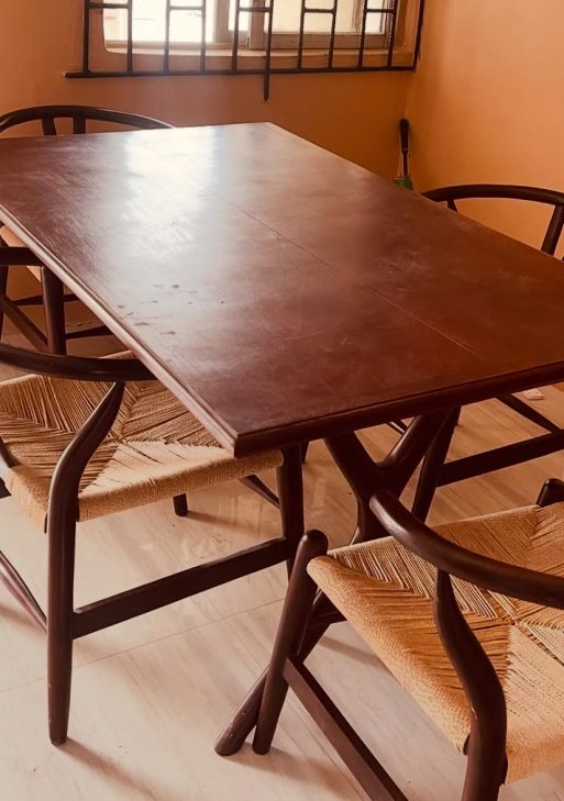 Mid-Century Wishbone Dining Set