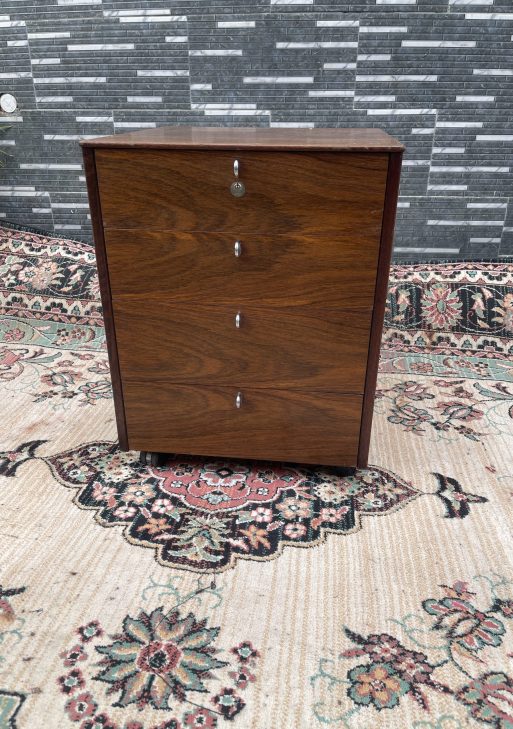 Modern Wooden Filing Cabinet