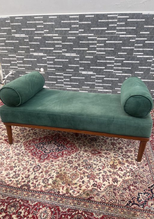 Green Bolster Daybed