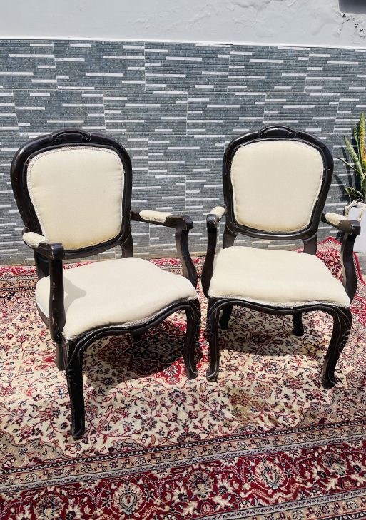 French Accent Chairs (Pair)