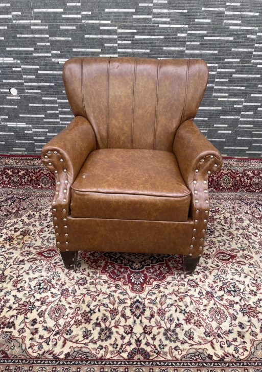 Vintage Leather Club Armchair