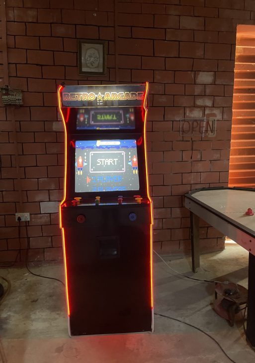 Retro Upright Arcade Cabinet