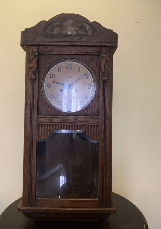 Vintage Wooden Wall Clock