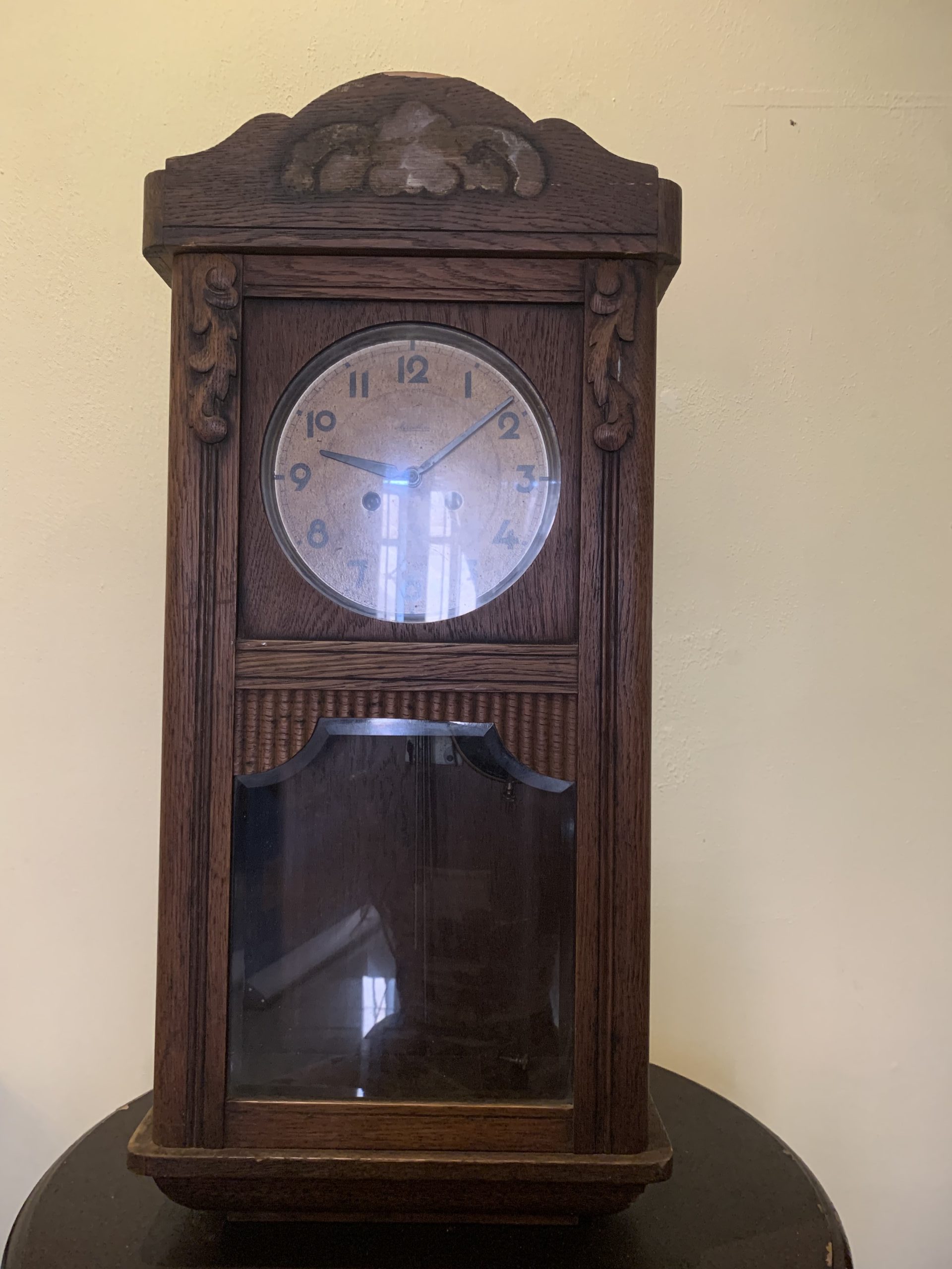 Vintage Wooden Wall Clock
