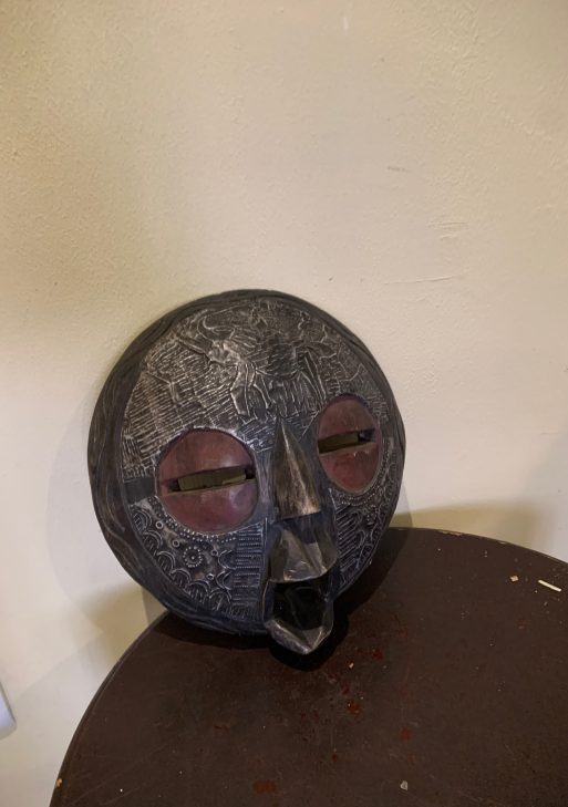 Traditional African Wooden Masks Prop Collection