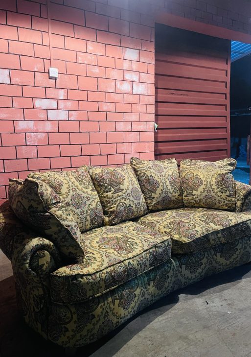 Vintage Patterned Sofa