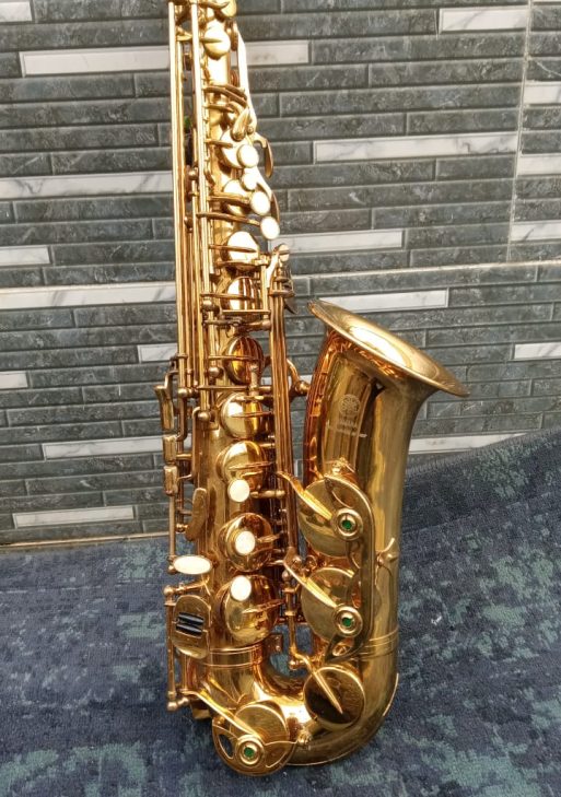Classic Polished Brass Alto Saxophone