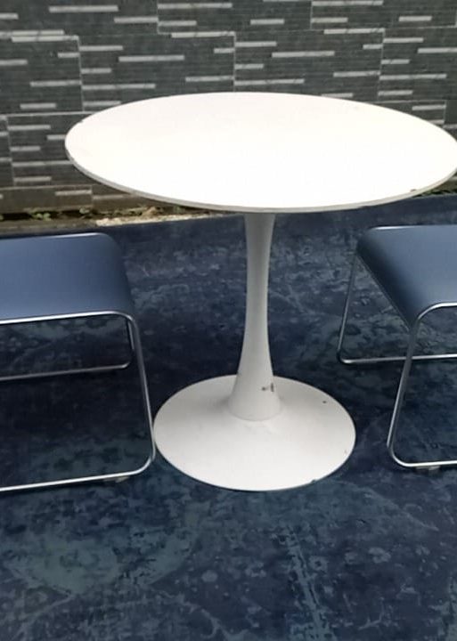 Retro Mid-Century Bistro Dining Set