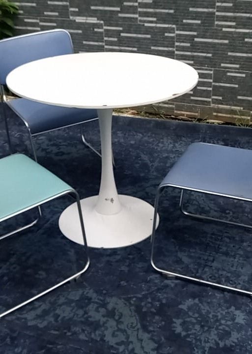 Retro Mid-Century Bistro Dining Set
