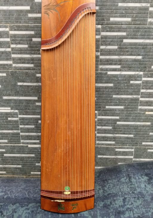 Traditional Wooden Guzheng (Chinese Zither)