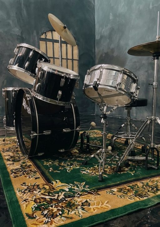 Vintage Rogers 6-Piece Acoustic Drum Kit