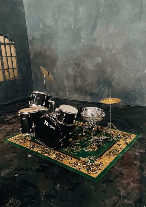 Vintage Rogers 6-Piece Acoustic Drum Kit