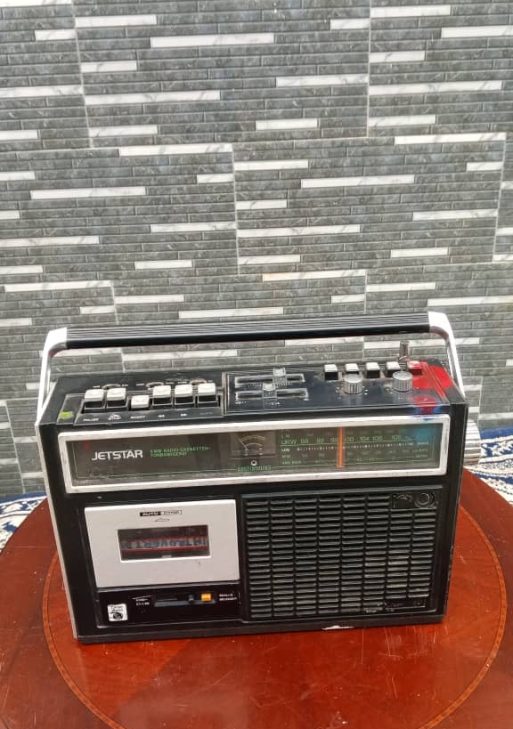 Vintage Jetstar Portable Radio Cassette Recorder