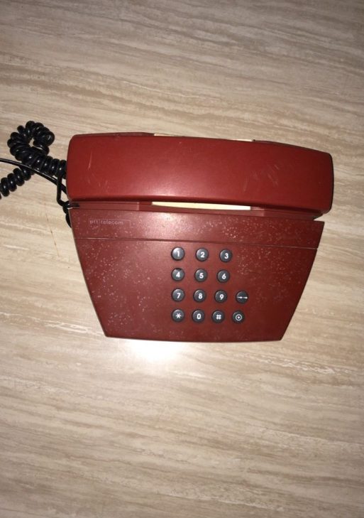 Vintage PTT Telecom Desktop Telephone