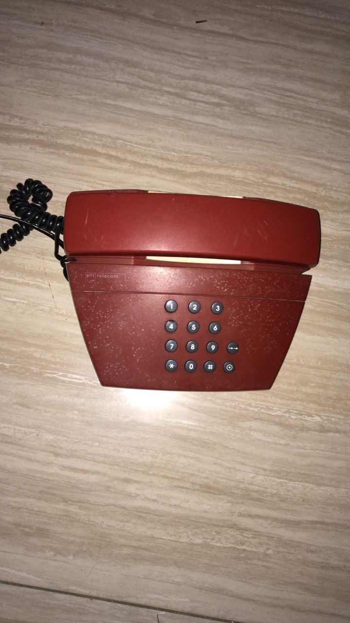 Vintage PTT Telecom Desktop Telephone