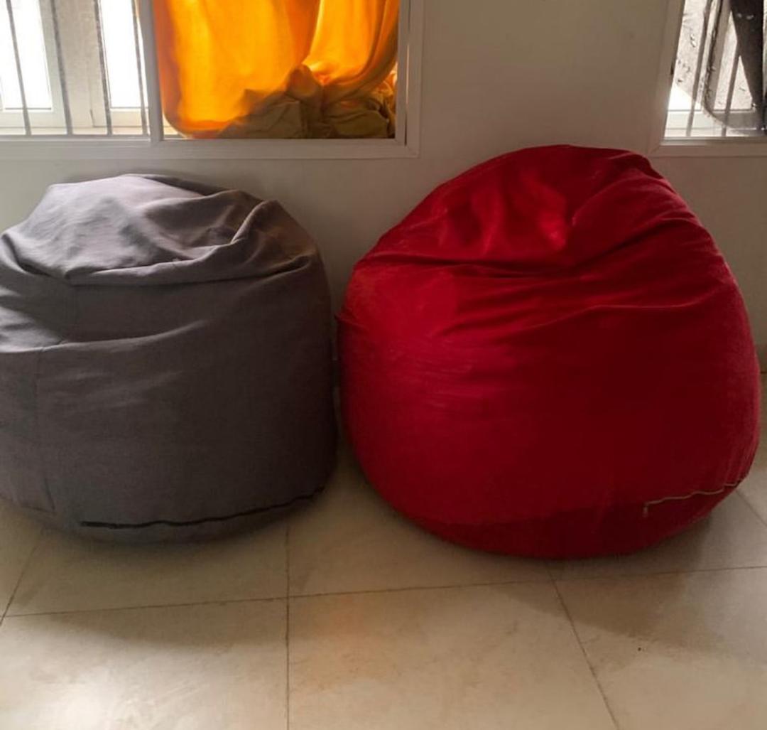 Oversized Round Plush Bean Bag Chairs